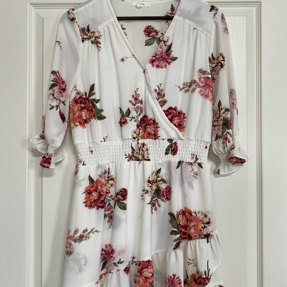 Maurices Floral Wrap Dress